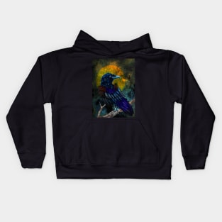 Midnight Raven Kids Hoodie